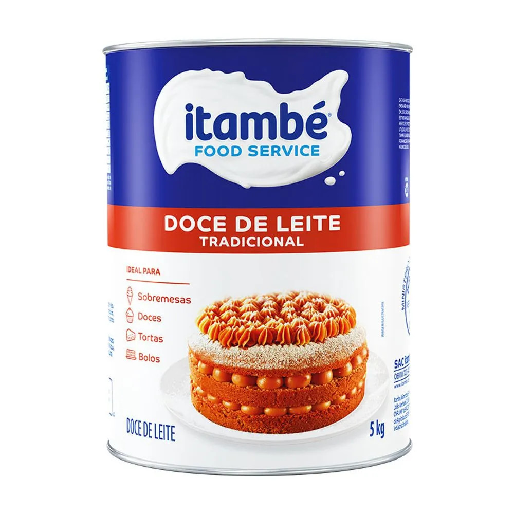 Doce de Leite Itambé Puro 5kg Lata