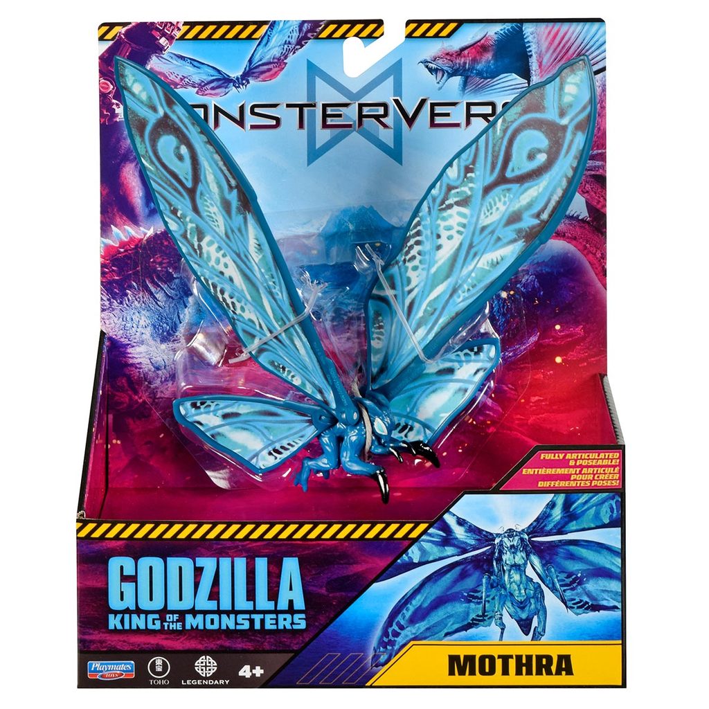 Boneca Mothra de 15 cm - Godzilla, O Rei dos Monstros