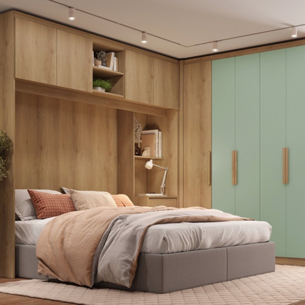 Guarda Roupa Modular 4 Portas Milan em Oferta na Shopee