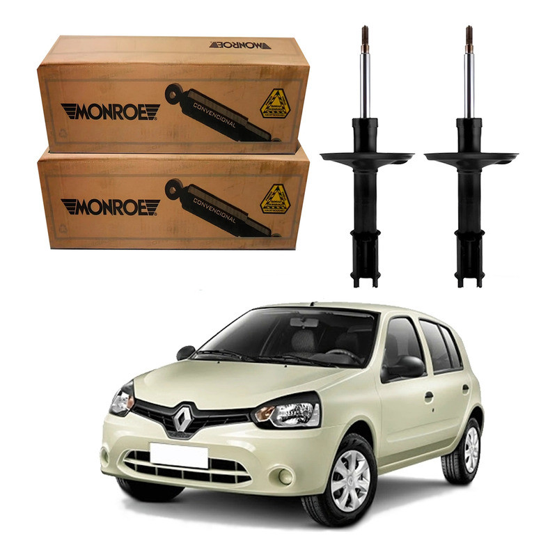 Par Amortecedor Dianteiro Monroe Clio 1.0 2012 A 2016 em Oferta na Shopee