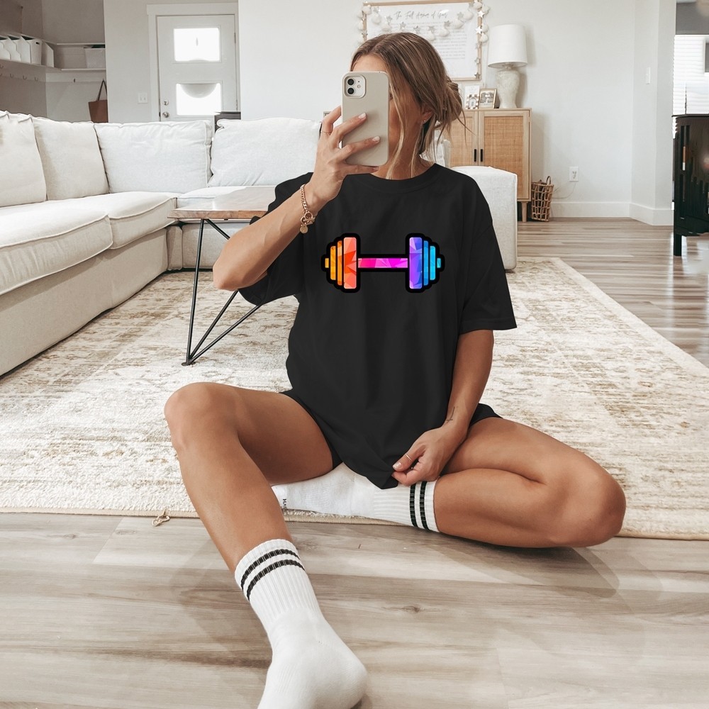 Blusa Feminina Roupa 100% Algodao de Academia Camiseta Camisa Blusao Treino Gym Alter