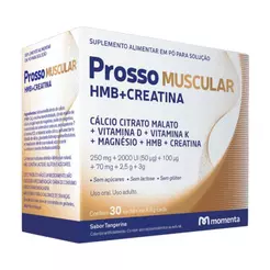 Suplemento Alimentar Prosso Muscular Sabor Tangerina 30 Sachês