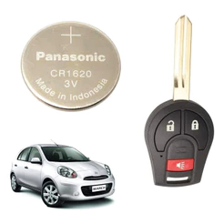 Bateria Para Chave Nissan March Versa Original - Panasonic