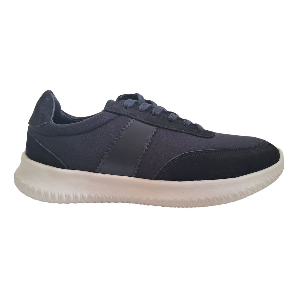 Tênis Masculino 100% De Conforto Wizzor Ashton Preto Nylon