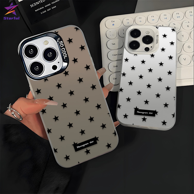 Capa Para Samsung S24 Plus S23 FE S23 Ullta S21 S22 S20 A56 A55 A54 A16 A15 A35 IMD Luxo Fosco Impressão Completa Estrel