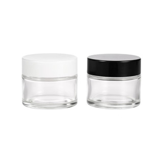 Kit 3 Potes de Vidro 30ml com Tampa Plástica para Produtos Cosméticos em Oferta na Shopee