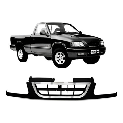 Grade S10 Blazer 1995 1996 1997 1998 Com Friso Cromado
