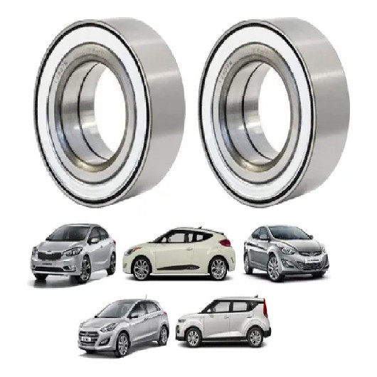 2 Rolamento Roda Dianteira I30 Veloster Elantra Soul Cerato