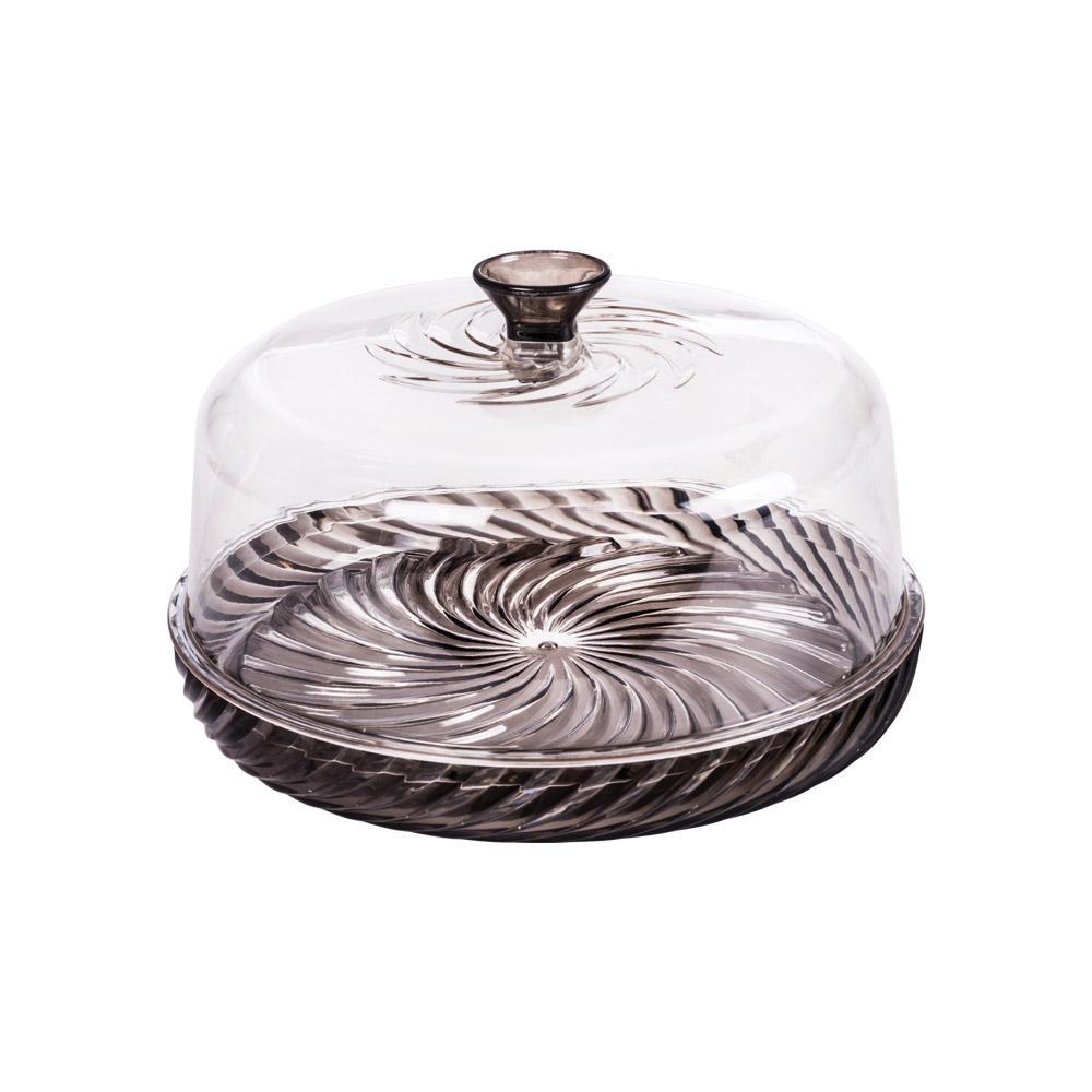 Queijeira com Tampa Redonda Twist Plástico Preto Plasútil em Oferta na Shopee