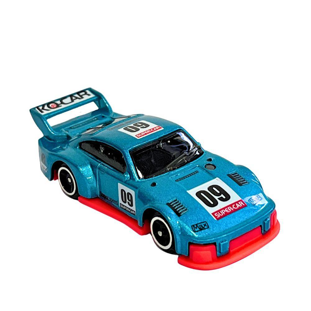 Mini Carrinho Die Cast Garagem S.A. - Corrida Azul Metálico em Oferta na Shopee