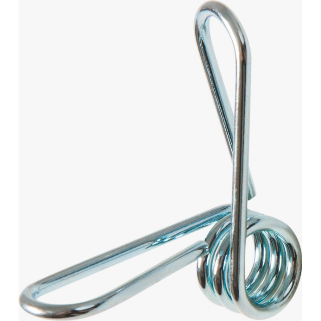 100 Un Clips Metal para Vareta de Fibra de Vidro 10mm Zebu 4011-8