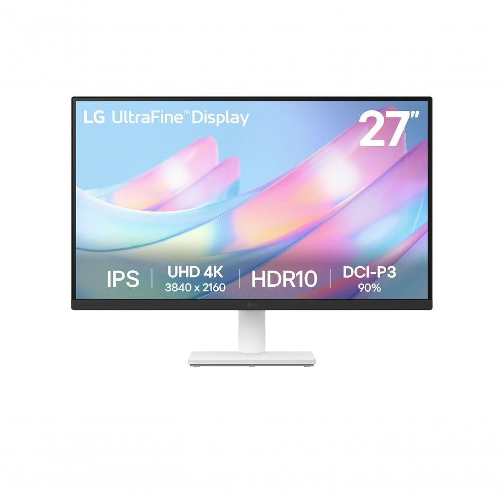 Monitor LG UltraFine 27US500-W Tela IPS 4K UHD 27", HDR10, DCI-P3 90% em Oferta na Shopee