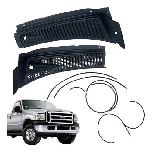 Par Grade Churrasqueira Parabrisa L D / L E Ford F250- 98/12