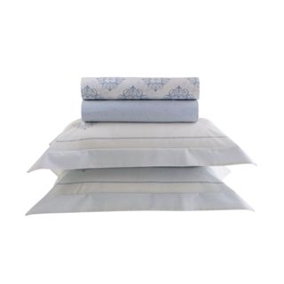 Jogo De Cama 200 Fios Vida Bela Kacyumara Kiani em Oferta na Shopee