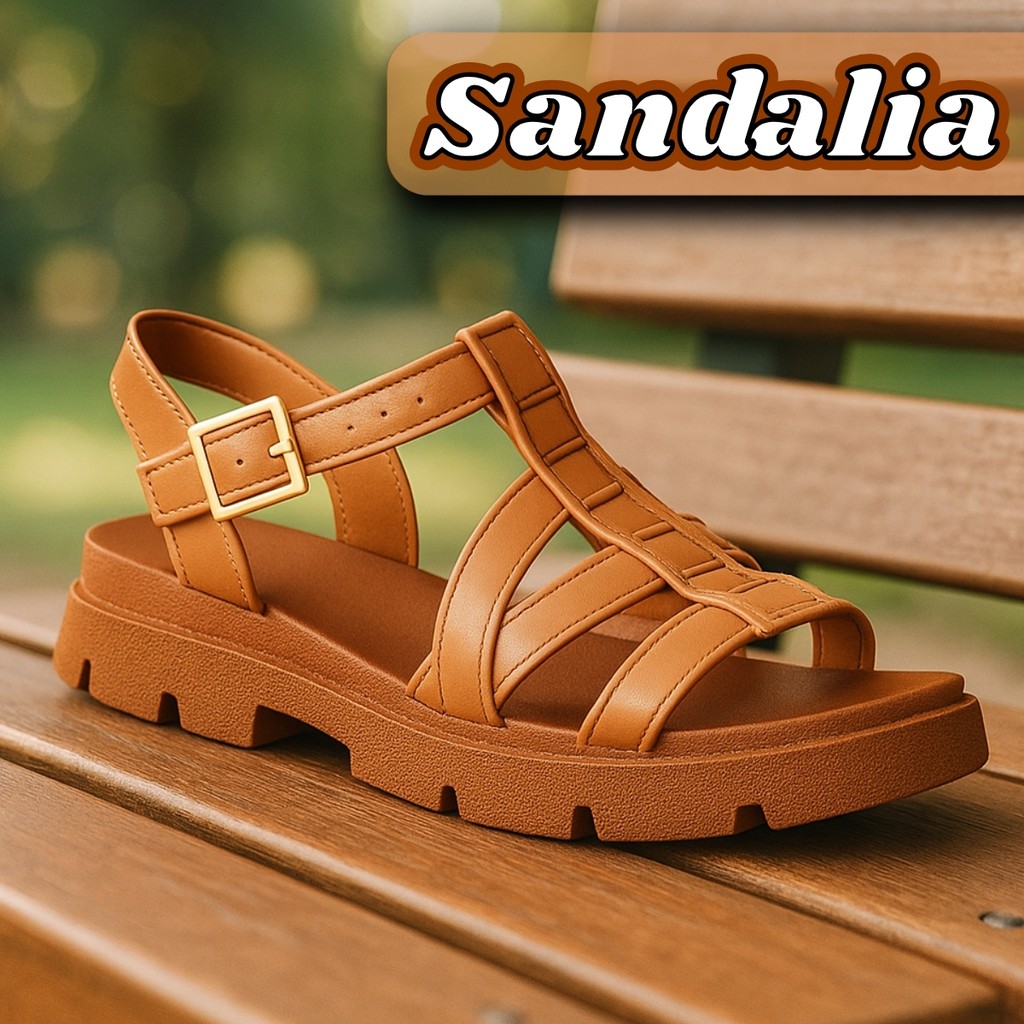 Sandália Tratora Feminina Leve Conforto e Estilo para os Dias Quentes - Live