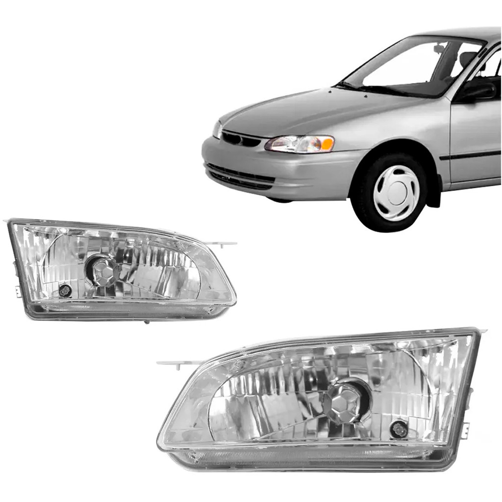 Farol Corolla 99 2000 2001 em Oferta na Shopee