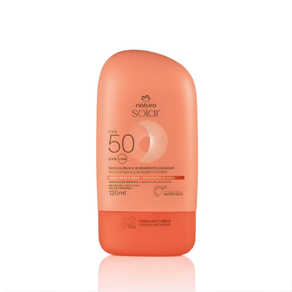 Protetor Solar Corporal FPS 50 Natura Solar 120 ml Natura