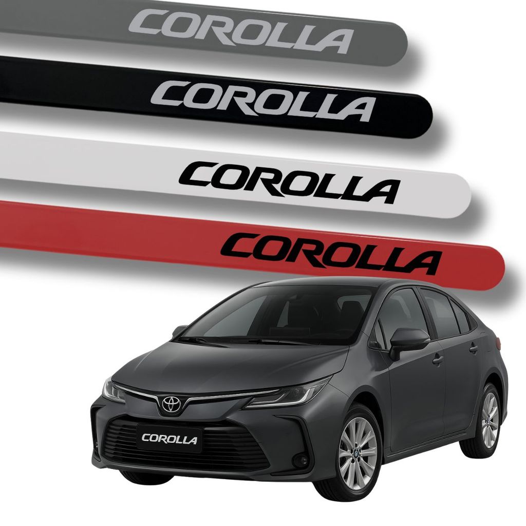 Jogo Friso Toyota Corolla 2008 2010 2022 2024 Todas as Cores