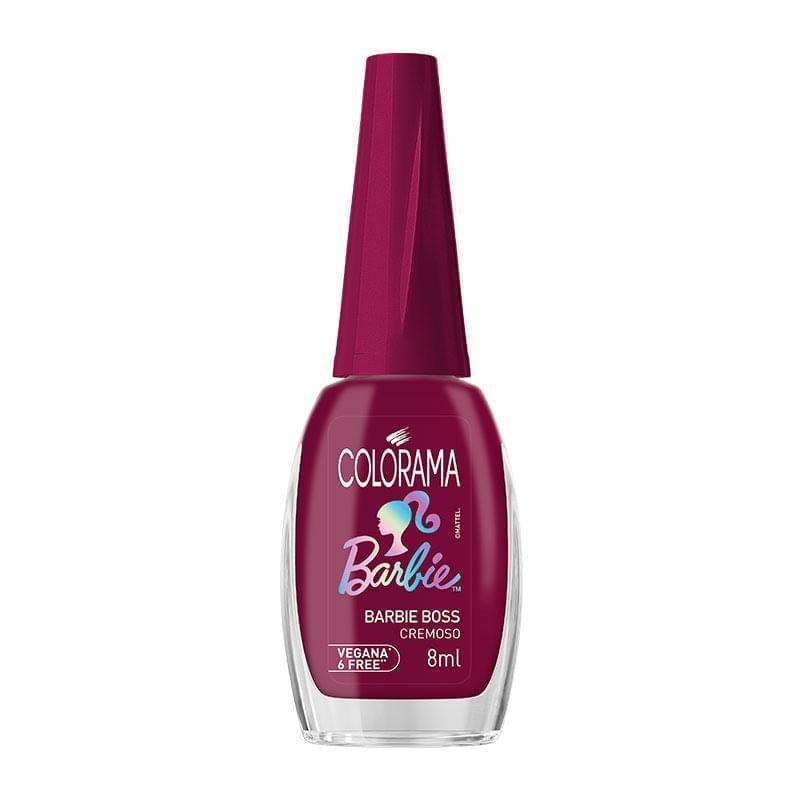 Esmalte Cremoso Colorama Barbie Boss 8ml em Oferta na Shopee