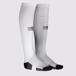 Meião Umbro Team Branco e Preto