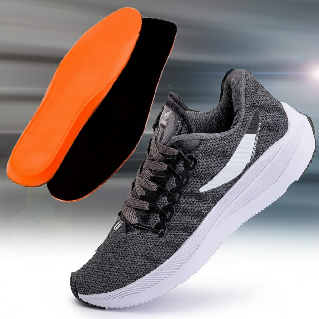 Kit tenis masculino esportivo para treino estilo running leve macio palmilha ortopédica confortável