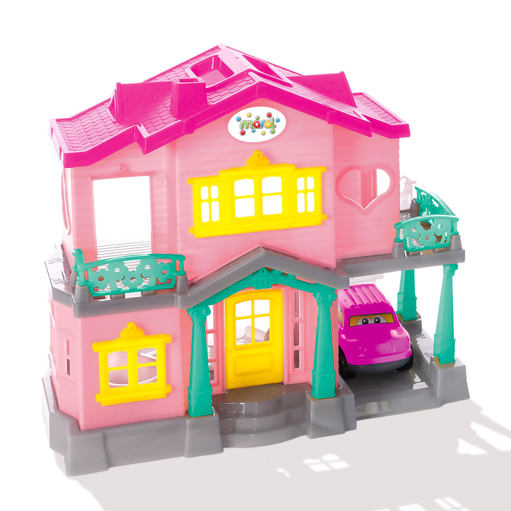 Casa De Boneca C/ Bonecos Carrinho E Acessórios Sweety-home em Oferta na Shopee