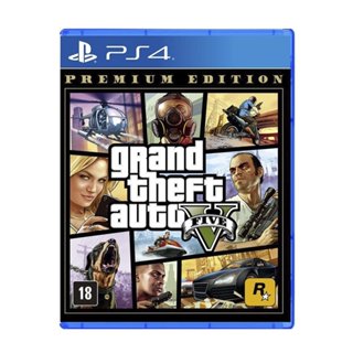 Jogo GTA 5: Premium Edition - PS4 em Oferta na Shopee