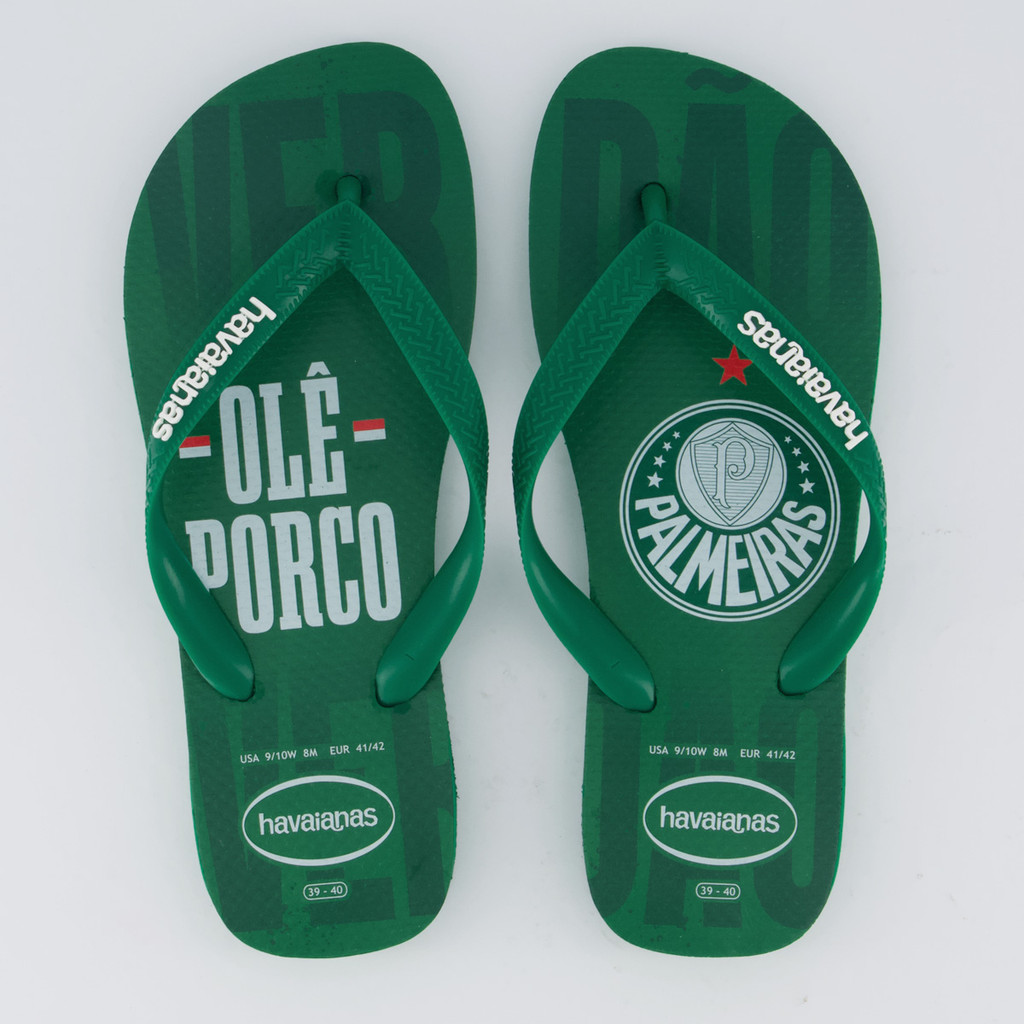 Chinelo Havaianas Palmeiras Ole Porco Verde em Oferta na Shopee