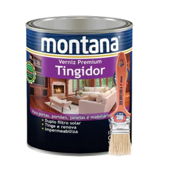Kit Trincha 1.1/2 (396/4) + Verniz Tingidor Mogno 3,6L Montana
