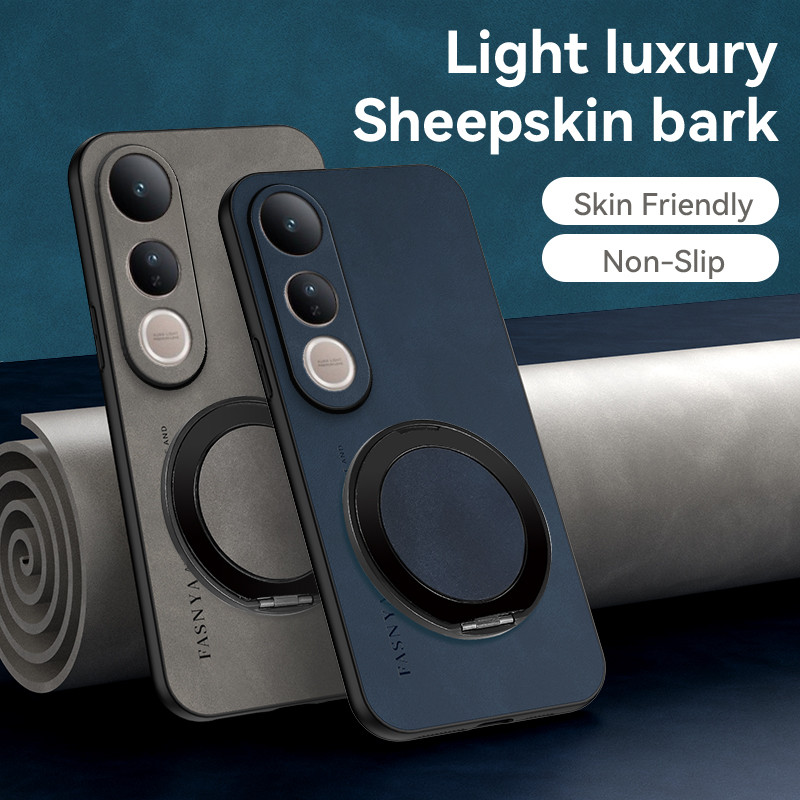 VIVO V50LITE 4g V2441 V50 LITE Invólucro De Metal Giratório Suporte Magnético Proteção De Lente , Capa À Prova De Choque em Oferta na Shopee