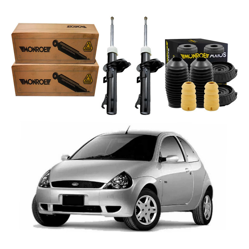 Kit Amortecedor Dianteiro Ka 1.0 1.3 2000 A 2007