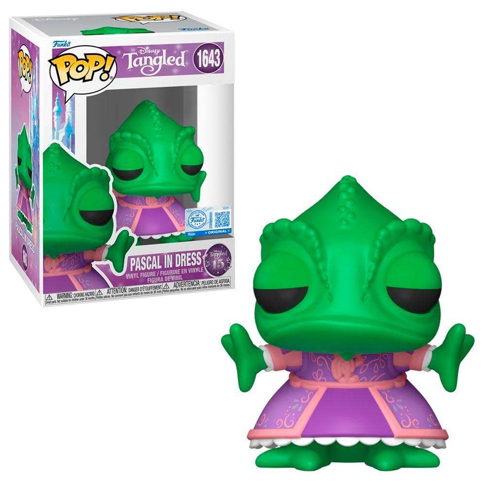 Boneco Funko Pop! Disney Enrolados - Pascal de Vestido em Oferta na Shopee