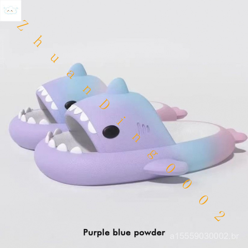 Chinelos De Tubarão Para Casal Adulto/Verão/Amantes EVA Com Design Fofo Home
