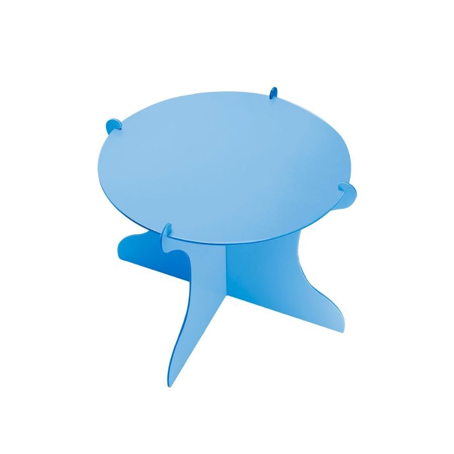 Boleira Desmontável - Azul Bebê - 1 unidade - Silver Festas - Rizzo em Oferta na Shopee