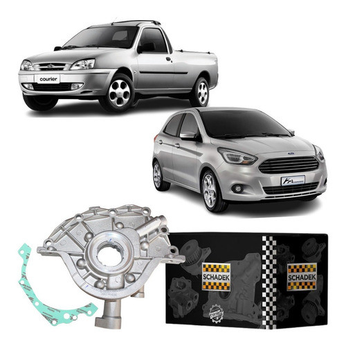 Bomba De Óleo Ford Fiesta Zetec Rocam 1.0/1.6 8v 1999/2013