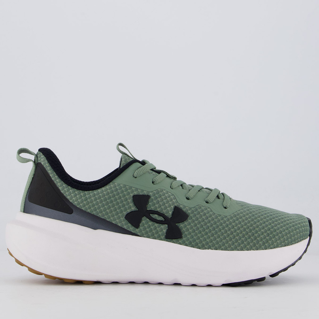 Tênis Under Armour Charged Great Verde em Oferta na Shopee