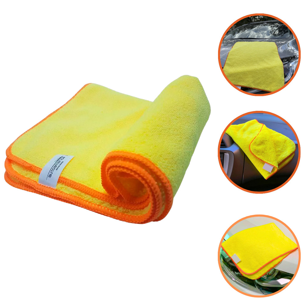 Kit 05 Flanelas Microfibra Para Limpeza Alta Tecnologia
