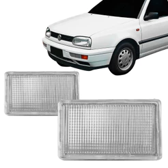 Par Defletor Dianteiro Simples Golf 94 95 96 98 Cristal