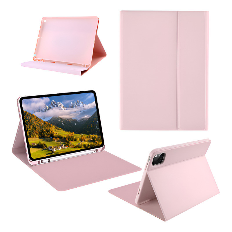 Capa Magnética De Couro Com Slot Para Caneta Para iPad 5/6/7/8/9, ipad air1/2/3/4/5, ipad pro 9,7/10,5/11/12,9 polegadas