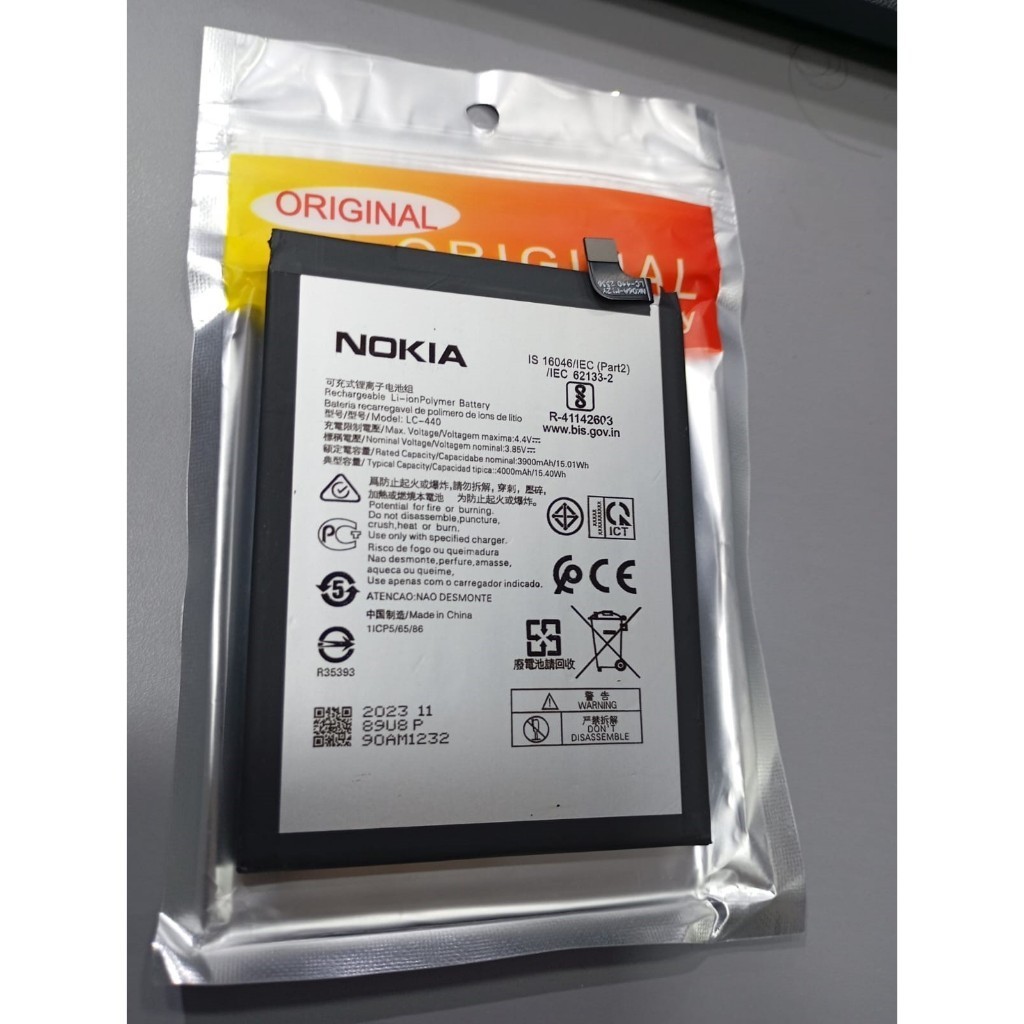 flex carga batt Nokia 5.3 Ta-1234 Lc440 Lc-440 Lc 440 Pronta Entrega