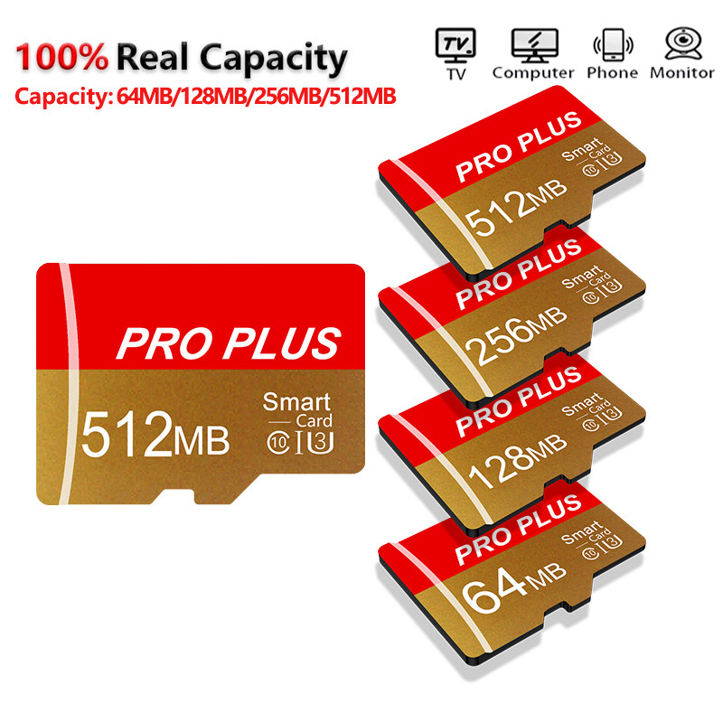 Cartão Micro SD De 512 GB/256/128/64 Para Câmera , Laptop , PC , Áudio De Carro E De Segurança