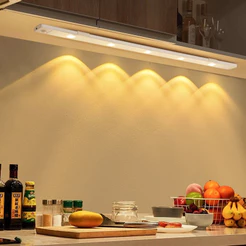 20/40/50/60/80cm 3 Cores Regulável Led Luminária USB Recarregável Lâmpada Sensor De Movimento Luz para cozinha e Sala