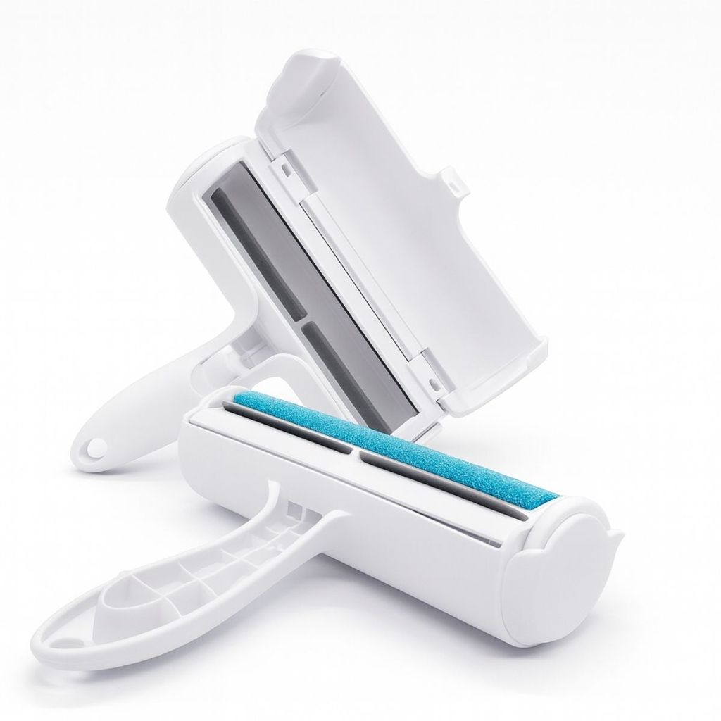 Escova Tira Pelo de Cachorro Gato Pet Grande Limpa Roupa Sofá Higiene Rolo