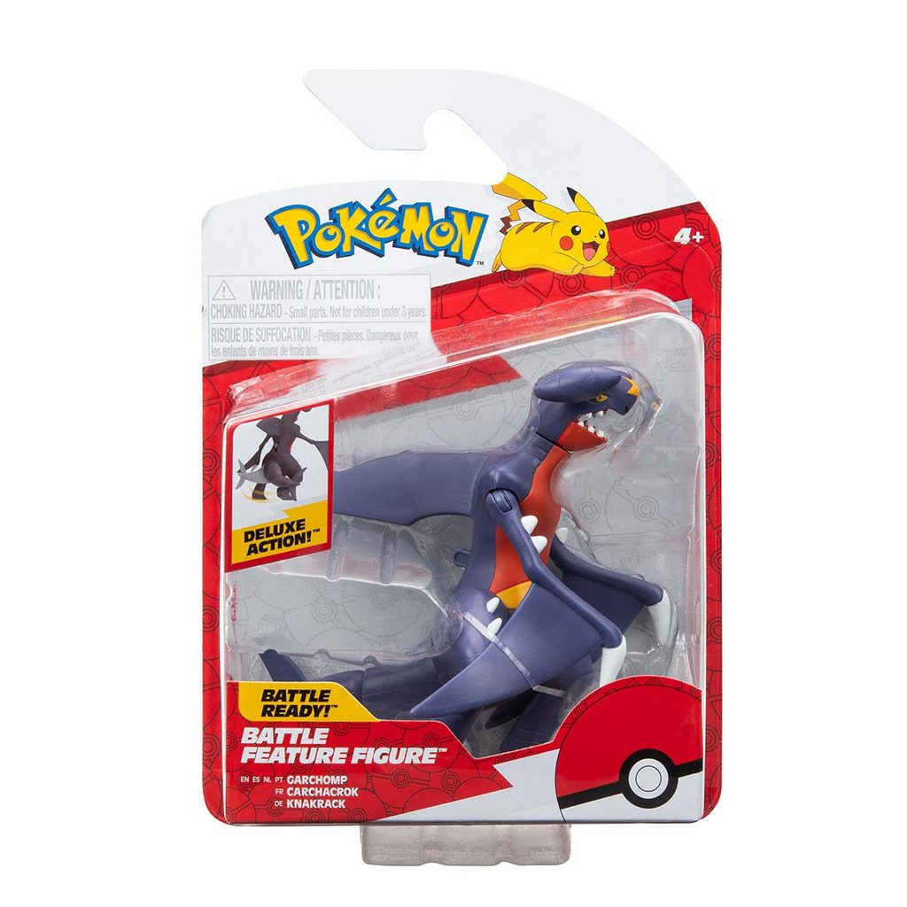 Boneco Da Batalha Garchomp - Pokémon em Oferta na Shopee