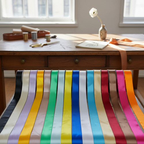 Fita Cetim Larga Rolo 38mm com 50mts Diversas Cores Para Laço Artesanato em Oferta na Shopee