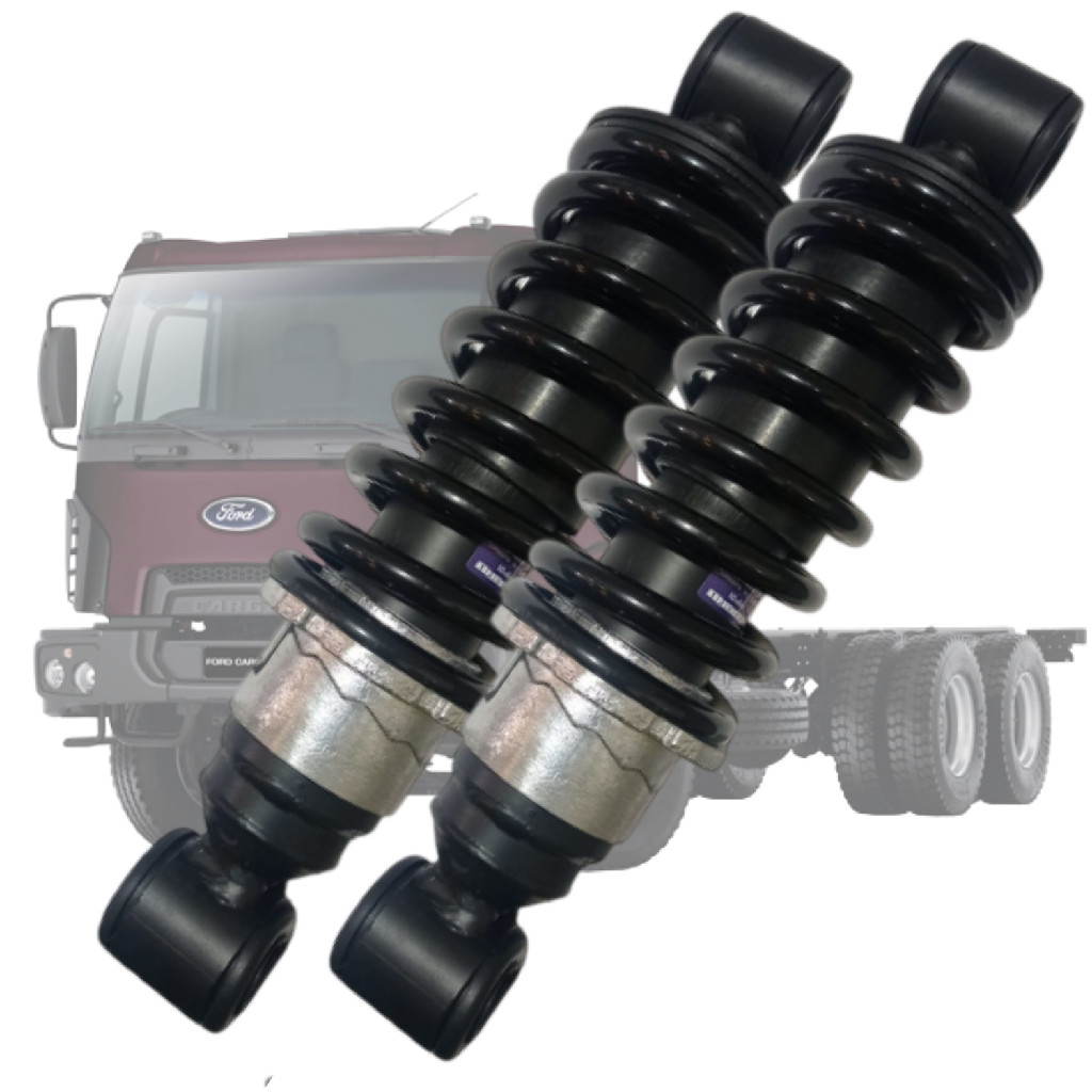 Par Amortecedor Dianteiro Da Cabine Novo Ford Cargo Cabine Simples