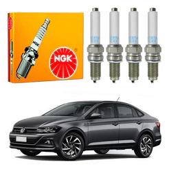 Jogo Velas Ngk Volkswagen Virtus 1.6 16v 2017 A 2020