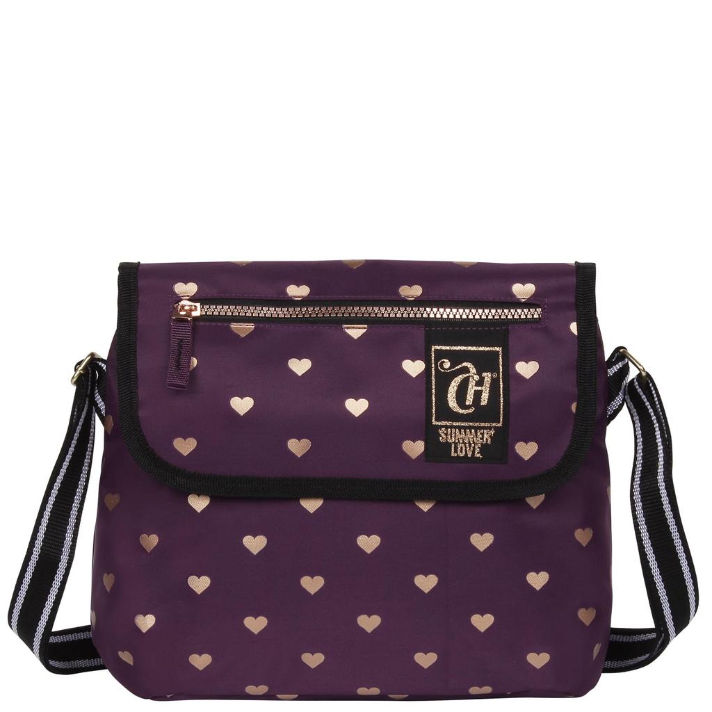 Bolsa Capricho Whises Corações em Oferta na Shopee