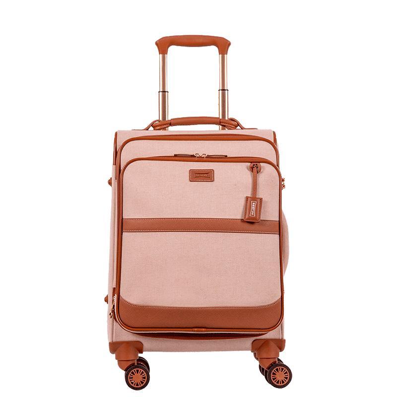 Mala de Viagem Bordo com Rodas 360° Royale - Bege em Oferta na Shopee