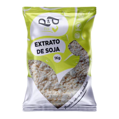 Extrato de Soja Natural em Pó 1Kg Não Transgênico - P&P